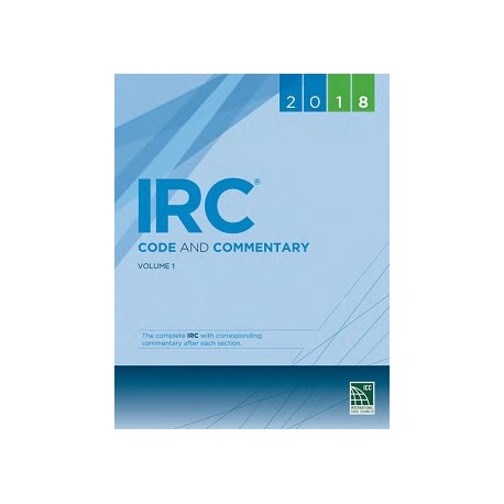 ICC IRC-2018 Vol. 1 Commentary