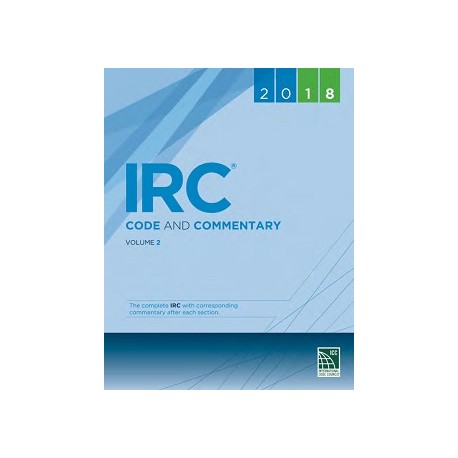 ICC IRC-2018 Vol. 2 Commentary