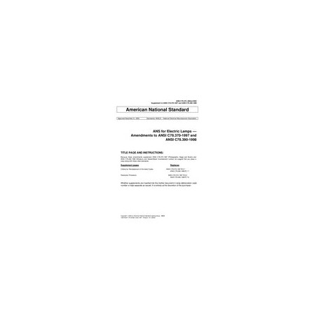 ANSI C78.370.390-2002 (R2011)