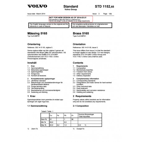 VOLVO STD 1152,65 0