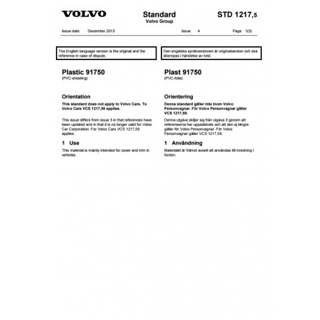 VOLVO STD 1217,5 0