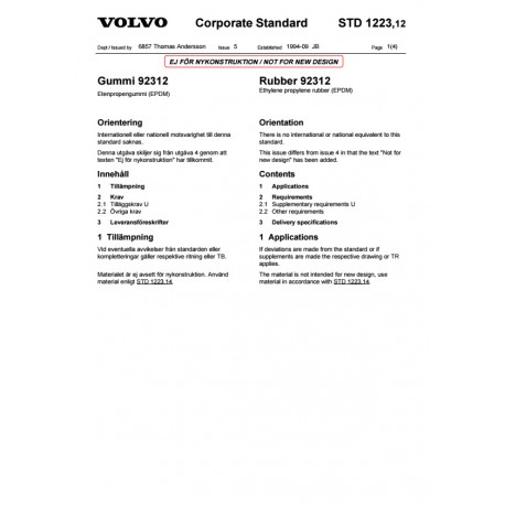 VOLVO STD 1223,12 0