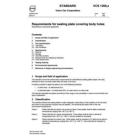 VOLVO STD 1265,4 0