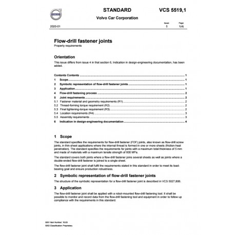 VOLVO STD 5519,1 0