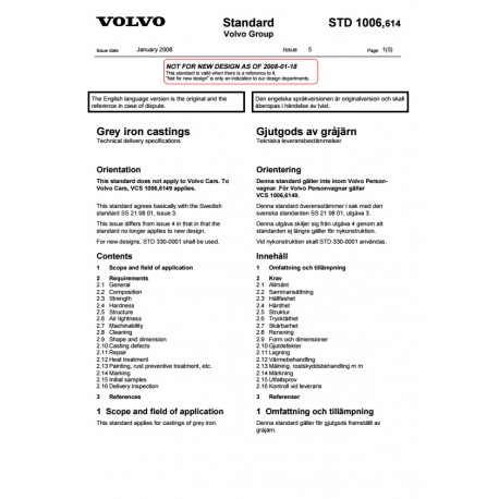 VOLVO STD 1006,614 0