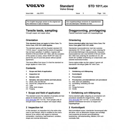 VOLVO STD 1011,424 0