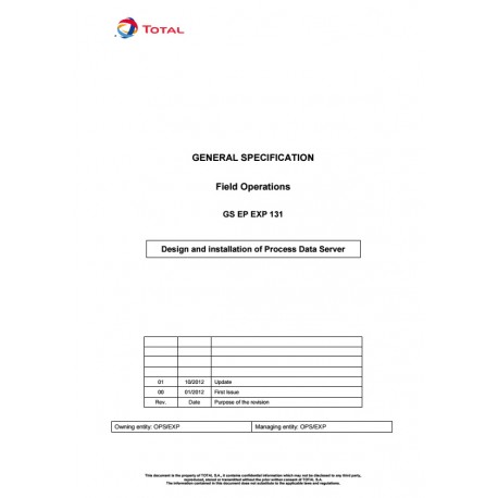 TOTAL GS EP EXP 131 2012