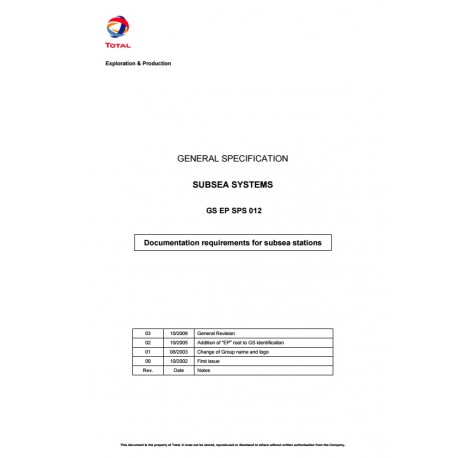 TOTAL GS EP SPS 012 2009